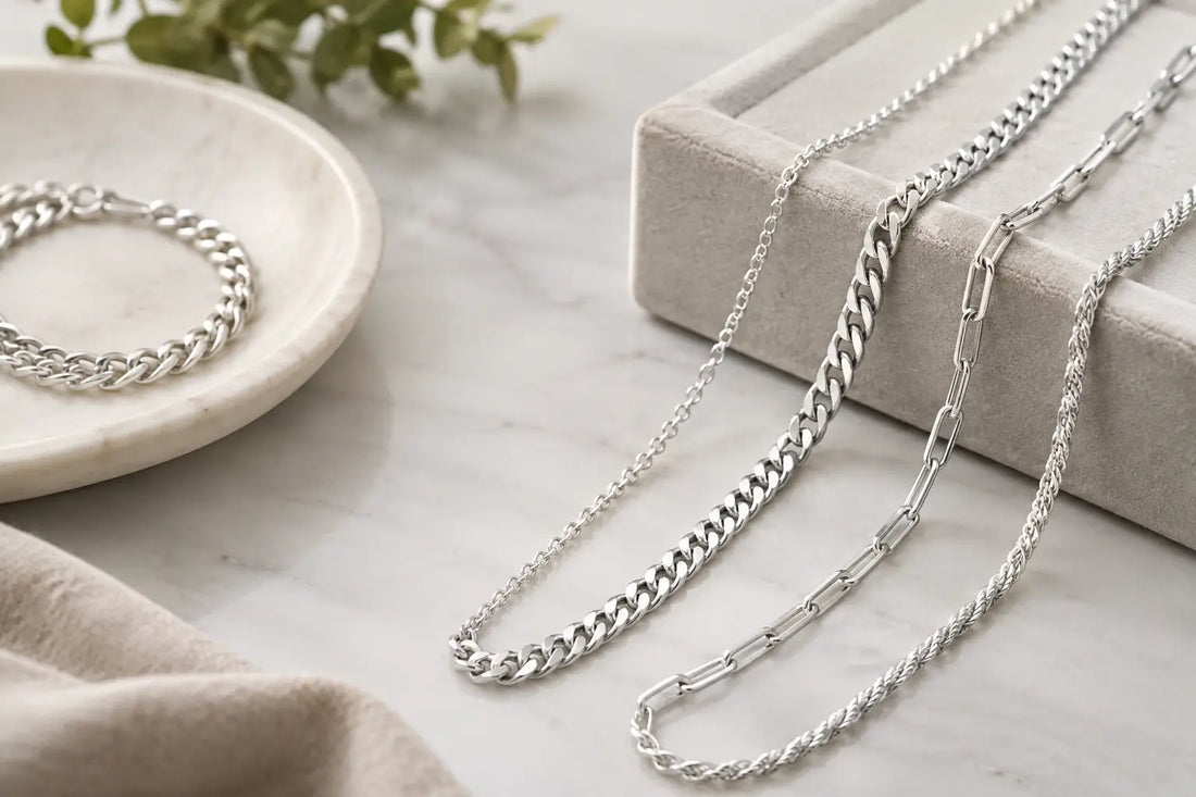 Chain Jewellery Buying Guide for Silver Styles