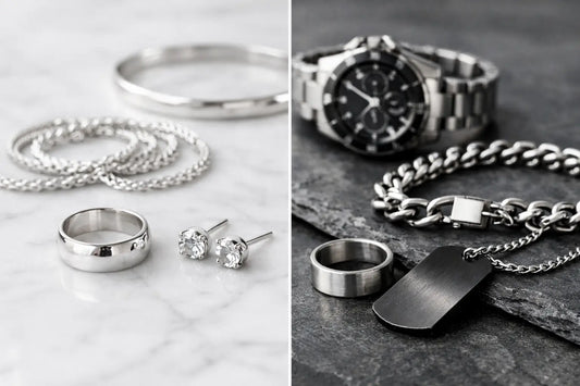 Sterling Silver vs Stainless Steel