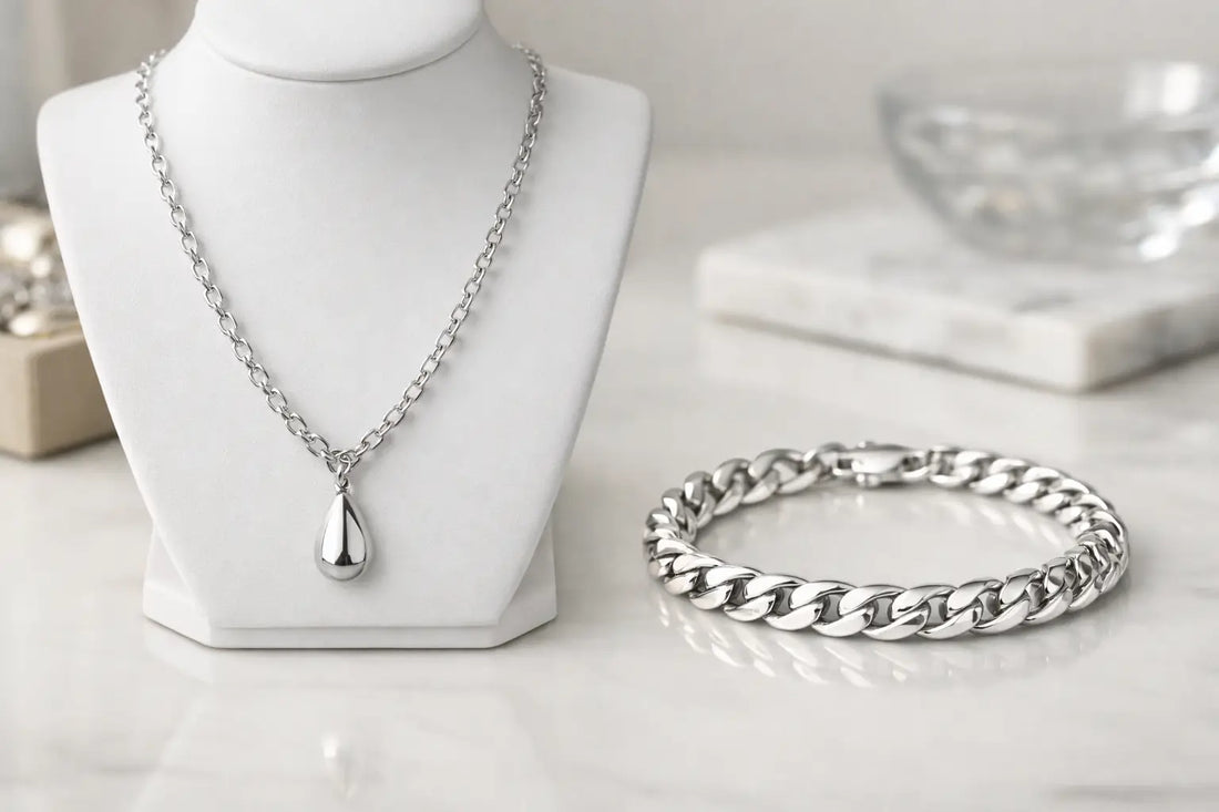 Sterling Silver Necklace vs Bracelet Compared