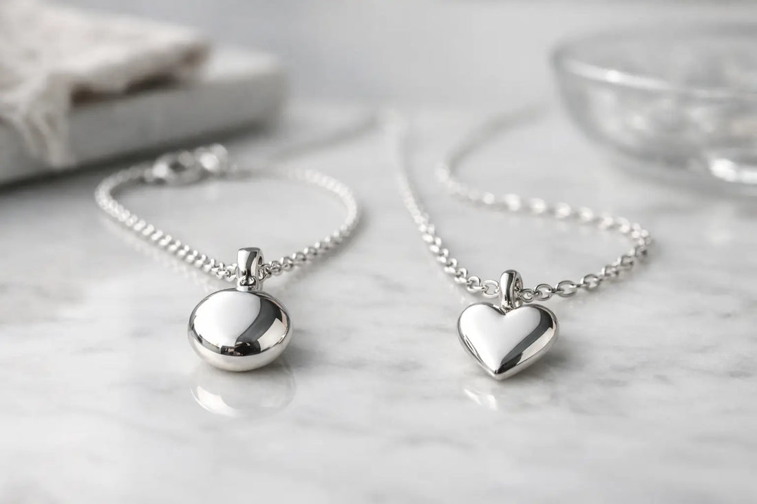 Sterling Silver vs Silver Plated Necklace