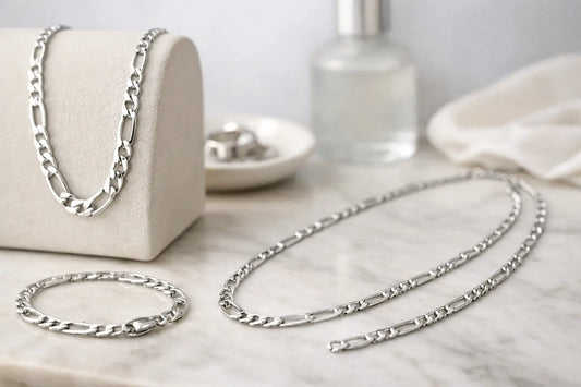 Figaro Chain Style Guide for Everyday Silver