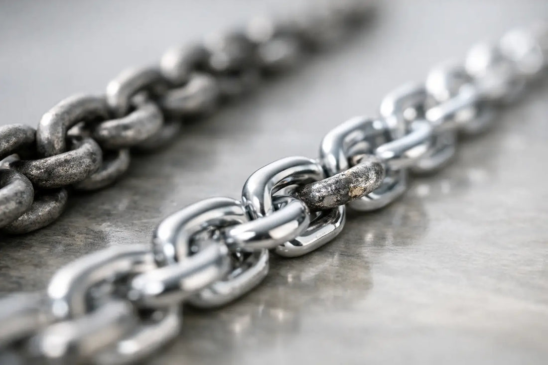 Solid Silver vs Plated: Which Chain Lasts?