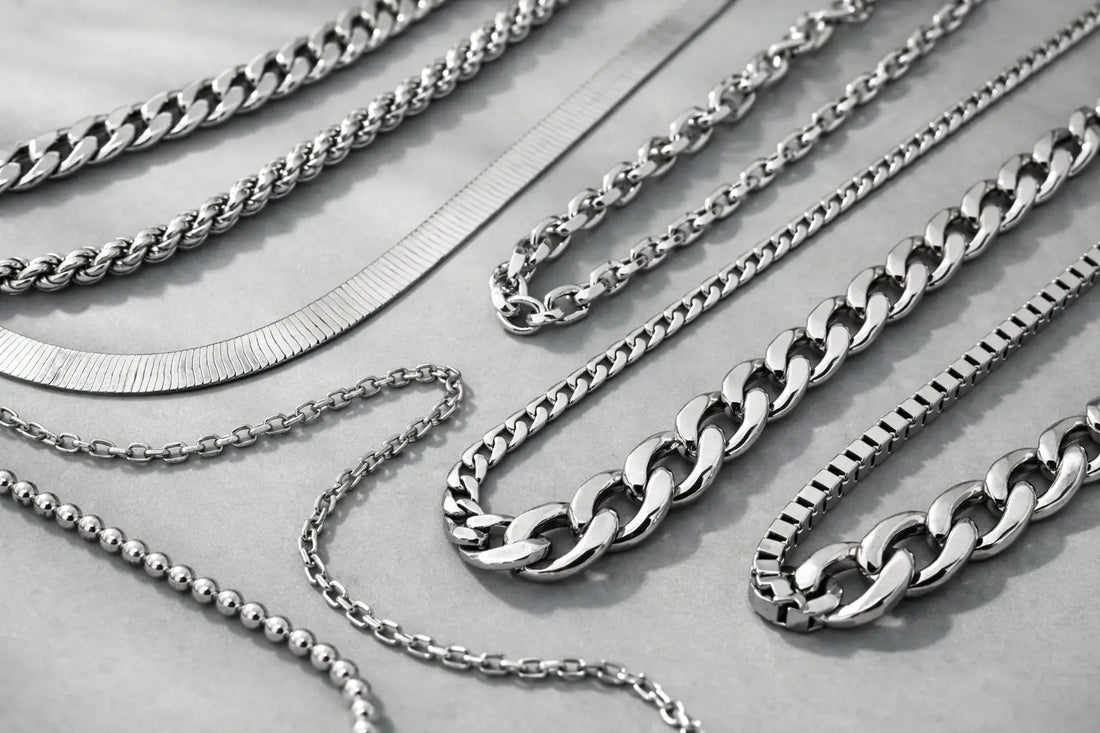 7 Top Unisex Silver Chain Styles to Know