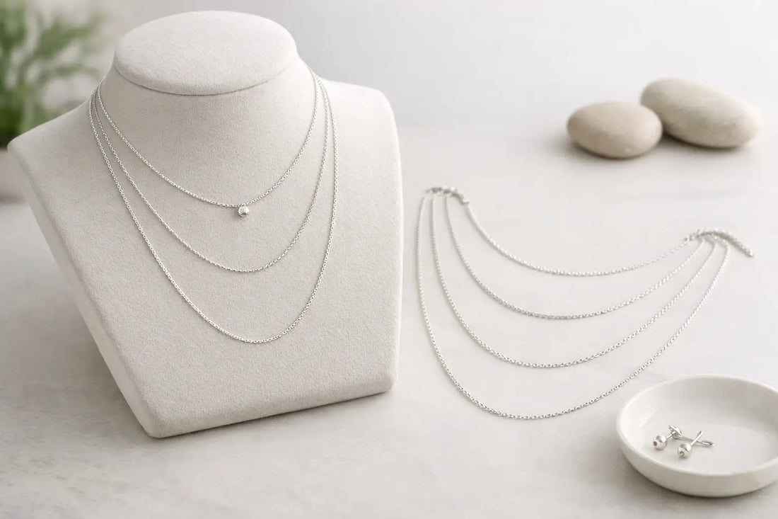 Sterling Silver Necklace Size Guide for Every Fit