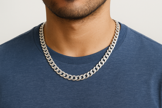 9 Best Curb Chain Necklace for Men: Sterling Silver Picks