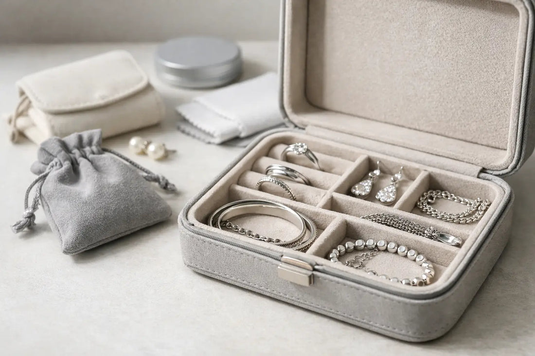How to Store Silver Jewelry the Right Way