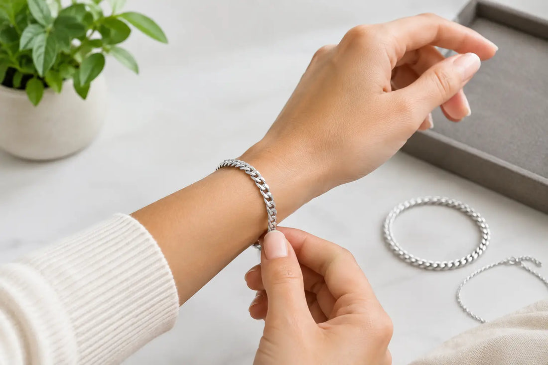 925 Silver Bracelet Fit Guide for Your Size