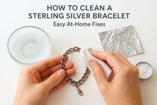 How To Clean A Sterling Silver Bracelet: Easy At-Home Fixes