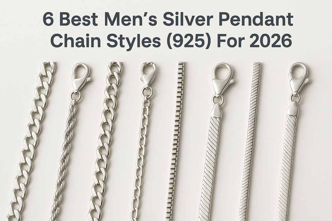 6 Best Men's Silver Pendant Chain Styles (925) For 2026