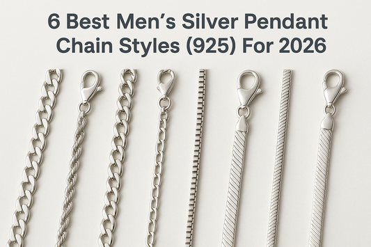 6 Best Men's Silver Pendant Chain Styles (925) For 2026