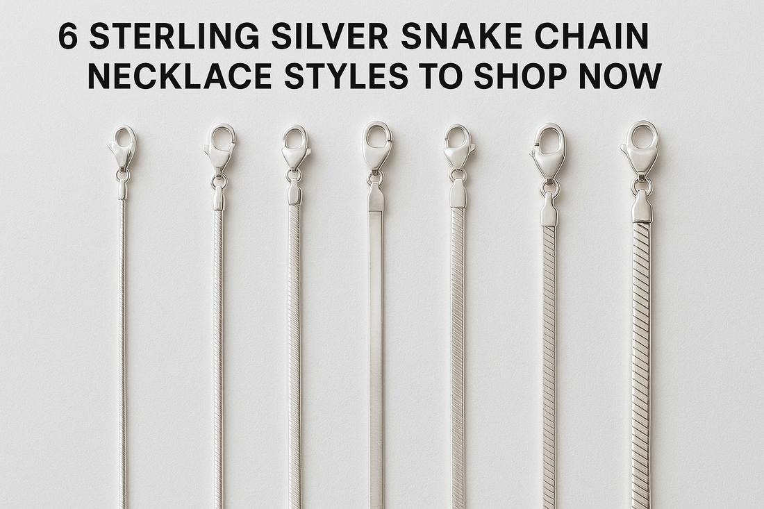 6 Sterling Silver Snake Chain Necklace Styles To Shop Now