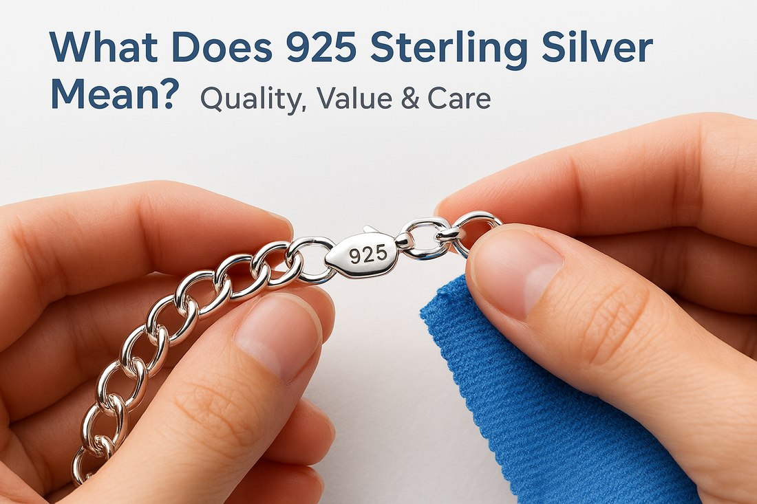 What Does 925 Sterling Silver Mean? Quality, Value & Care